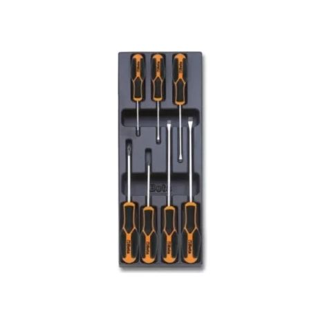 Beta Termoformato rigido con assortimento utensili 7 Pz. T208MH cod. 024240243