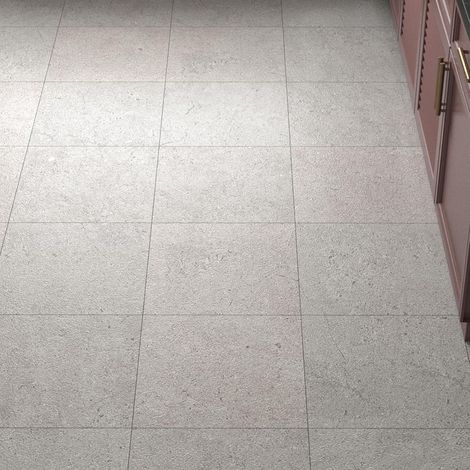 Dalle PVC Adhesive Sol Gris Effet Pierre Granit 30cm x 30cm Sol PVC Adhesif Salle de Bain Imperméable Vinyle Cuisine Chambre Salon Deco Carrelage Sols Résistant à l'Usure (1/5)