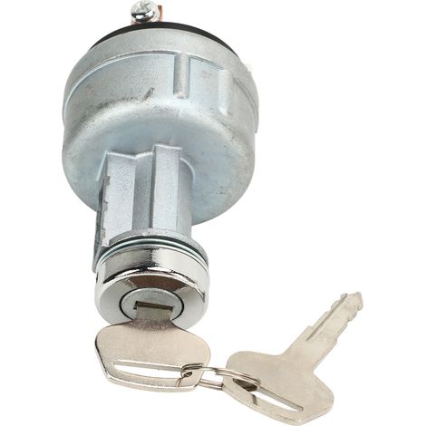 Contacteur de démarrage avec clés 08086-10000, remplacement pour John Deere 650 750 850 950 1050, interrupteur d'allumage robuste, kit neuf, compatible tracteur. (1/5)