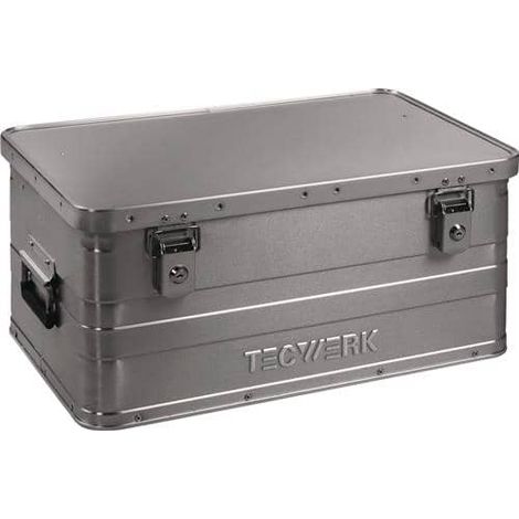 TECWERK Aluminiumbox L580xB380xH275mm 47l m.Klappverschluss u.Zylinderschl.TECWERK (1/2)