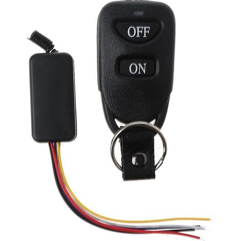 Pour Ch Rf Télécommande sans fil Émetteur à double bouton 5v-12v Interrupteur à relais