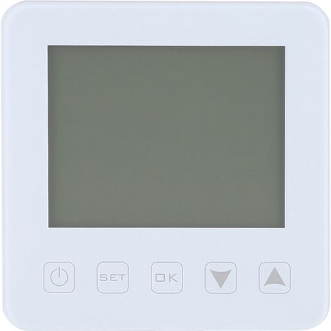 Programmierbarer 16A-Thermostat mit LCD-Bildschirm und Raumtemperaturregler für elektrische Heizungen (1/5)