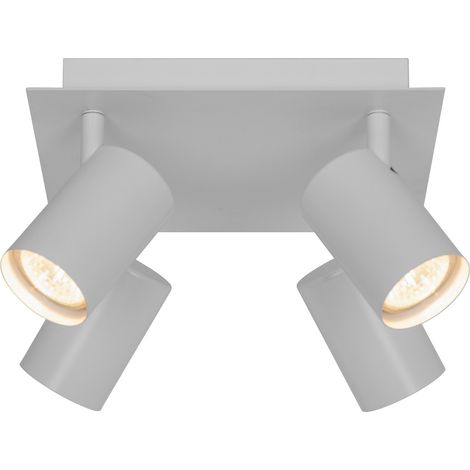 Spoterie FRIDA 4-Spot Métal Blanc, H.11.5 - IP20 - GU10 /Nordlux Intérieur (1/2)