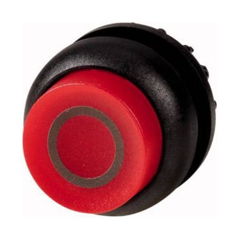 Bouton-poussoir lumineux saillant rouge 0 à accrochage EATON M22S-DRLH-R-X0 (1/2)