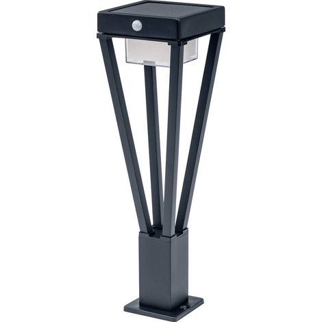 OSRAM HOMELIGHTING ENDURA Style Solar Bouquet 50cm Post Sensor 6W Black 4099854455650 Lampada da parete per esterni a L (1/3)