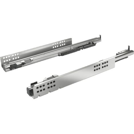 Coulisse quadro 4d v6 push to open - Profondeur intérieur de caisson mini : 263 mm - Longueur : 250 mm - HETTICH (1/5)