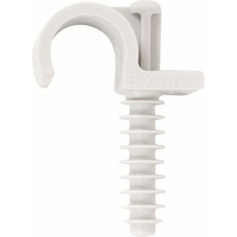 Einfacher Kabelbinder aus Kunststoff – 25 mm Durchmesser – 100er-Packung – IFix-Ring – ING Fixing (1/4)