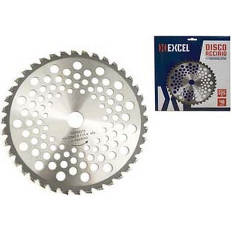 1PZ DISCO AL WIDIA PER DECESPUGLIATORE A 40 DENTI - mm.255