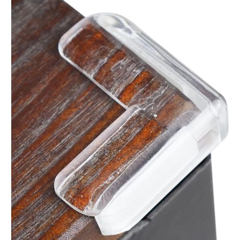 Protections AdhéSives pour Les Coins De Table, Les Surfaces en Verre, en Bois Et en Marbre, Coussins De SéCurité pour Les Enfants, Protecteur D’Angle Transparent pour Enfants. Lot De 8 (1/5)