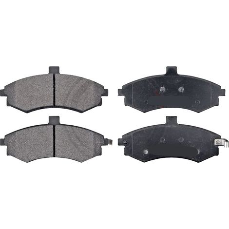 KIT PASTIGLIE FRENO ANTERIORI compatibile con HYUNDAI MATRIX (FC) / PASTIGLIE FRENANTI AUTO OEM FDB1840 FDB600 FDB1737 , / SOSTITUZIONE DIRETTA / BASSA POLVERE / SILENZIOSO