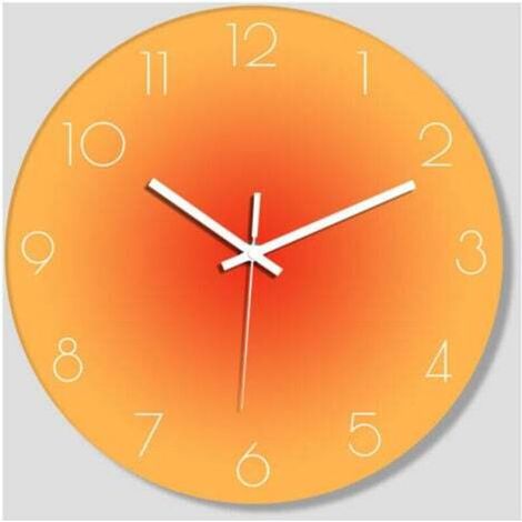 30cm Wall Clock, Modern Silent Quartz Wall Clock with Arabic Numerals, Non-Ticking Wall Clocks, Home Accessories, Decorative Wall Clock and Double-Sided Table Clock