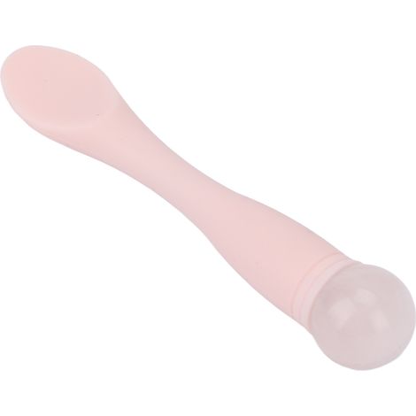 Bâton de Massage pour le Contour des Yeux en Silicone - Appareil de Soin Visage et Application de Crème (1/5)