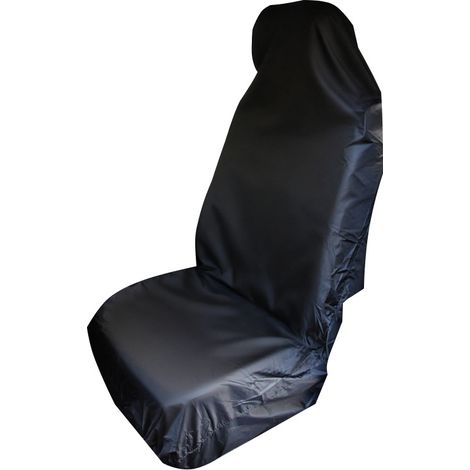 Housses de siège auto universelles, protection en tissu Oxford – adaptées à la protection contre la poussière dans les ateliers de réparation automobile et les zones pour enfants (noir). (1/4)