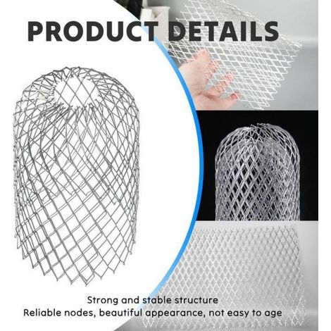 Grille De Protection De Gouttière - Aluminium Inoxydable - Pour Empêcher Feuilles Et Débris - 5 Pièces (1/5)