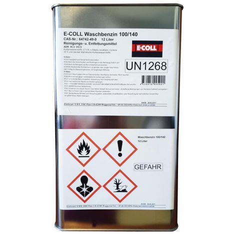Essence de lavage bidon de 12L Stockage