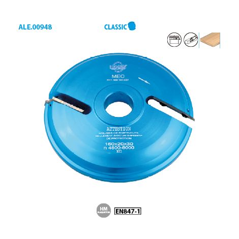 Porte-outils plate-bande multi-profils Classic Long. 50 Larg. 16 Ep. 2mm