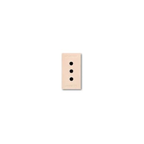 Presa sicurave 2X10A+T Blanc