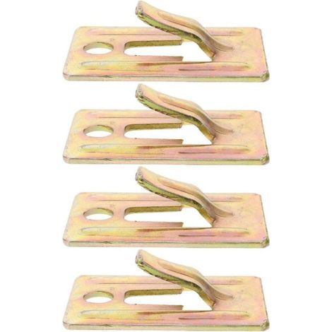 4 Pièces Support Mural Pour Chauffe-eau Kit De Fixation Pour Mur Creux Avec Crochets Et Plaques De Montage Pratique Pour Installer Chauffe (1/5)