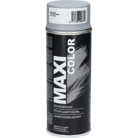 IMPRIMACIÓN ACRÍLICA GRIS MAXI COLOR SPRAY 400ML MOTIP (1/2)
