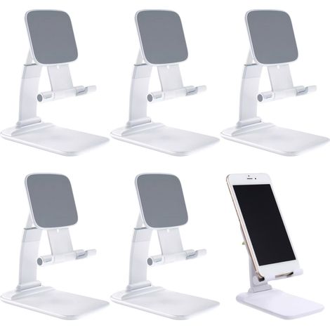 Réglable Bureau Téléphone portable Tablette Support Webcast Online Meeting Téléphone HolderBlanc (1/5)
