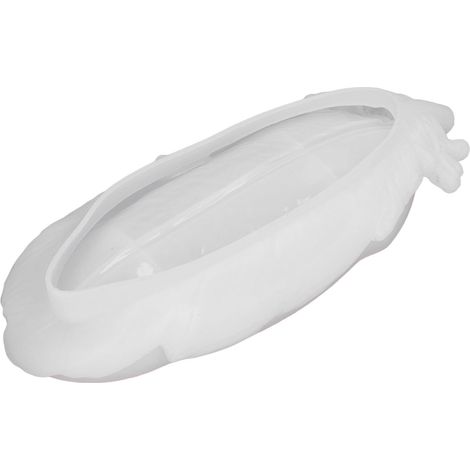 Moule silicone DIY résine cristal plume plateau rangement, décoration miroir, coupelle fruits, accessoires de rangement (1/5)