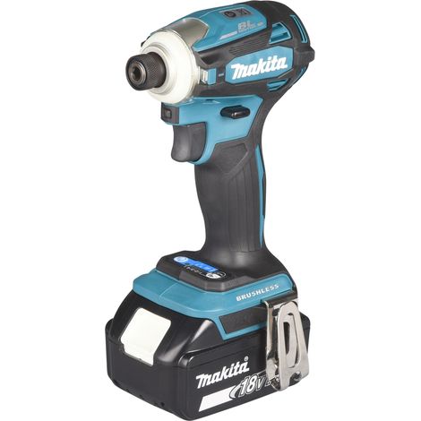 Llave de impacto sin cable Makita DTD 172 ZJ 18 V 180 Nm 1/4" sin escobillas + Makpac - sin batería, sin cargador (1/5)