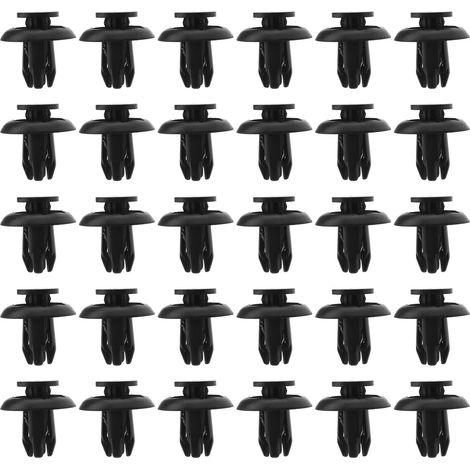 30pcs Clips de Fixation pour Pare-Chocs Avant de Voiture 90118-WB048 B45A56146A Compatibles avec CX-3 CX-5 2 3 Pare-éclaboussures de Revêtement d'aile Clip de Retenue pour Pare-Chocs (1/5)