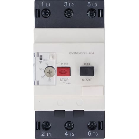 Disjoncteur de protection moteur haute résistance 10 000 fois PA66, interrupteur de protection contre les surintensités 690 V (1/5)
