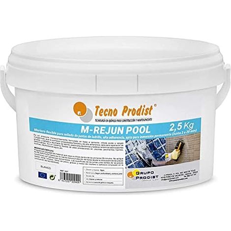 Tecno Prodist M-Rejun Pool - Mortero Especial para Juntas para Piscinas