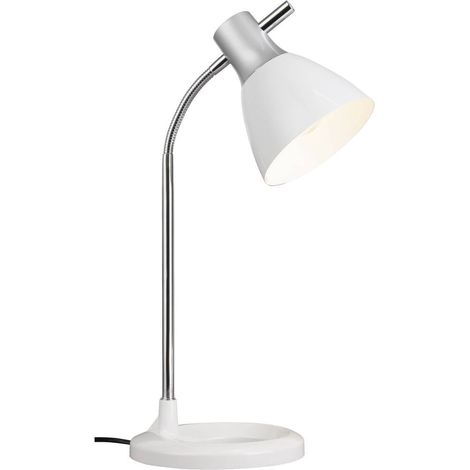 Brilliant Jan 92762/05 Lampada da tavolo Lampada a risparmio energetico E27 40 W Bianco (1/3)
