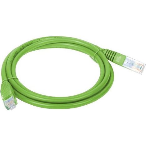 Cavo patch U/UTP cat.5e in PVC da 5,0 m verde Alantec