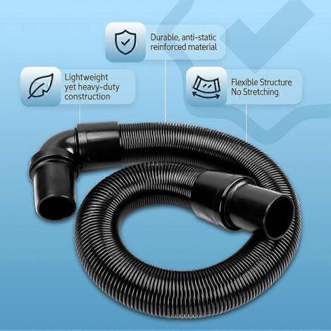 NALOOKAMIC Tuyau de rechange pour aspirateur dorsal Proteam (pièces et accessoires, modèle 103048-107648) - pour sac à dos Coach (1/4)
