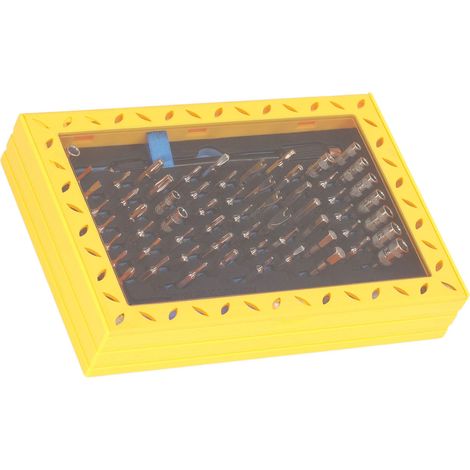 Kit 63-en-1 Tournevis de Précision pour Démontage iPhone Apple, Outil Multifonction de Réparation PC et Mobile, Coffret SK-9036 avec Protection Bulle (1/5)