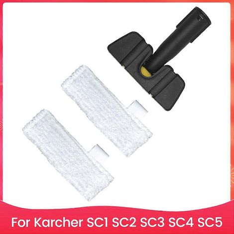 Manuelle Dampfreinigerbürste mit Mikrofasertuch für SC1 SC2 SC3 SC4 SC5 (1/5)
