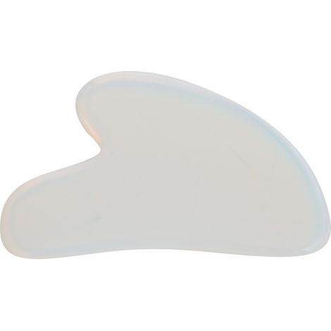 Plaque de grattage en opale naturelle pour visage - Outil de massage Guasha corporel, soin de santé (1/5)