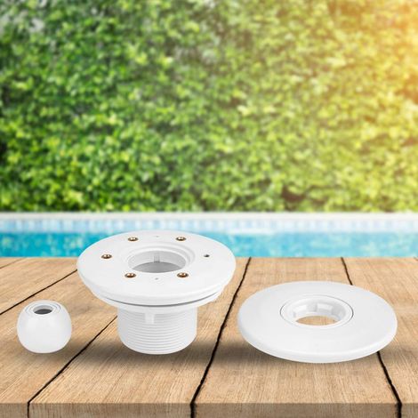 Buse de massage SPA rotative à 360 degrés pour piscine de 2 pouces avec jet de retour et port d'aspiration de so (1/5)