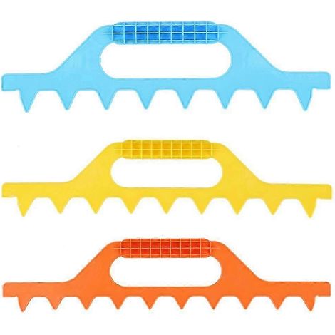 Entretoises en plastique pour cadres de ruche, outil d'espacement pour cadres de 7/8/9 cadres, matériel apicole, lot de 3 (1/4)