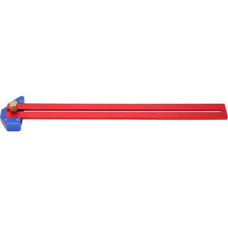 T-Winkel für die Holzbearbeitung, aus Aluminiumlegierung, verstellbares Winkelmarkierungswerkzeug, 370 mm (1/5)