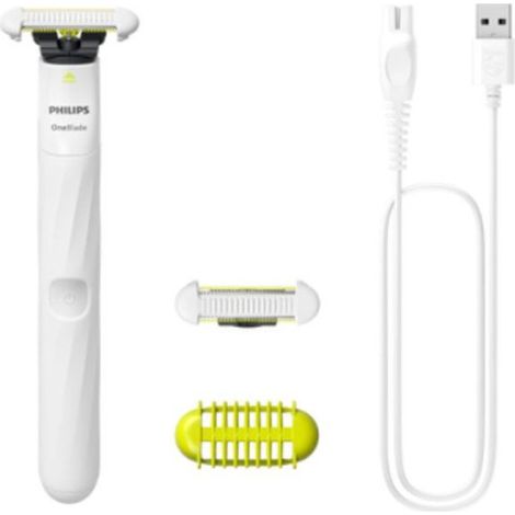 Manche OneBlade Intimate - PHILIPS - QP1924/30 - sabot corps 3 mm - 30 min autonomie - rechargeable (1/2)