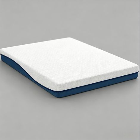 Materasso 160x200 in memory foam al tè verde, fodera sfoderabile lavabile DESVIAE (1/5)