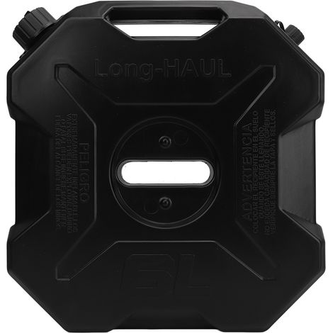 Réservoir de fioul 6 L (1,6 gallons) noir grande capacité pour voiture, moto, UTV, quad et véhicule tout-terrain (sans support). (1/5)