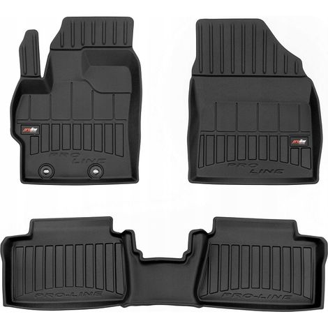 ALFOMBRAS Y FELPUDOS DE GOMA TOYOTA Yaris Cross desde 2021 - 3D TROUGH (1/5)