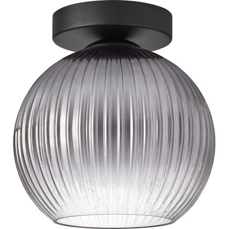 Plafón CANICA smoke glass Ø20 E27 (1/2)