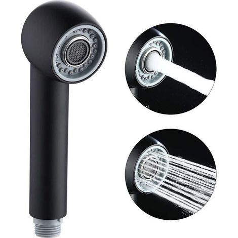 Kitchen faucet sprayer with 2 modes, replacement spray head for faucet aerator (1/5)