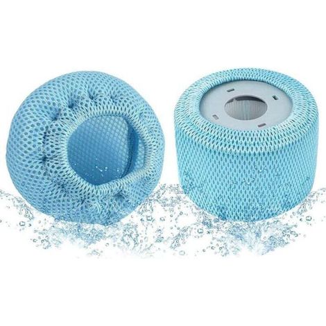 Filets de protection pour filtres de spa - PZCC - Compatibles Mspa - Lot de 2 - Polyéthylène durable - Élastique (1/4)