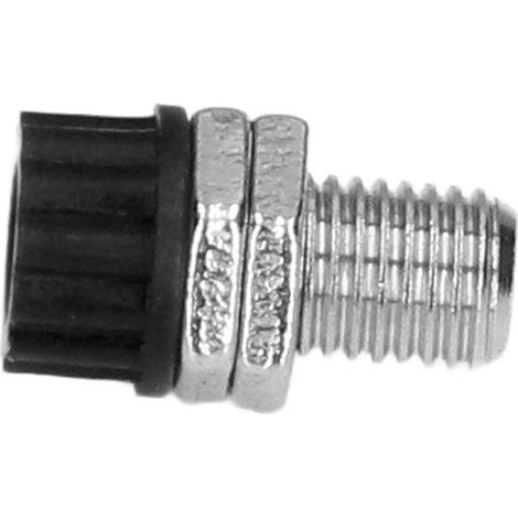 100Pcs Connecteur Banane 4mm Douille Borne de Liaison Fil Terminal pour Équipement Électronique Industriel Noir (1/5)