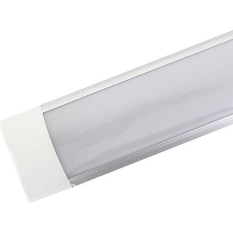 Silamp – Réglette LED 150cm 48W – Blanc neutre 4000K – 4800 lm – IP20 – Montage rapide plafond/mur – Équivalence 288W