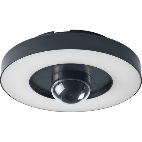 Osram – Applique extérieure SMART+ avec caméra HD – Blanc chaud 3000K – IP44 – Haut-parleur intégré – Contrôle via application WiFi (1/5)