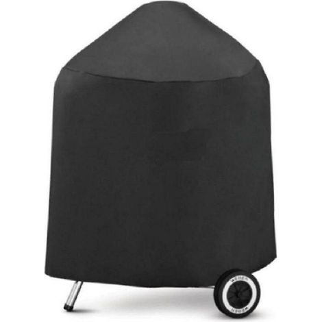 Housse pour barbecue à charbon - Housse ronde pour barbecue de 70 cm - Imperméable, résistante aux UV et respirante - 70 x 9 (1/4)