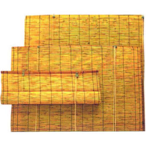 Arella in bamboo - con tiro in termoretraibile - Misure: cm 200x300h